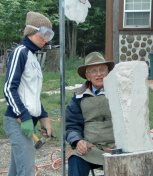 stone carving workshop