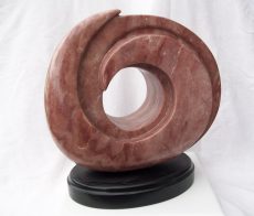 Raspberry Alabaster Bighorn Front by Renee Miller